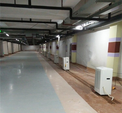 地下車庫環(huán)氧地坪除濕機(jī)