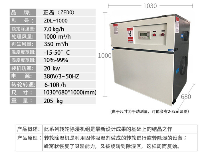 低露點(diǎn)轉(zhuǎn)輪除濕機(jī) 低露點(diǎn)轉(zhuǎn)輪除濕機(jī)