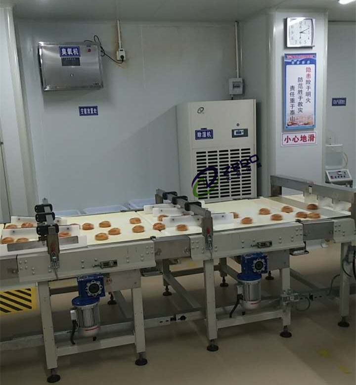 月餅冷卻包裝車間除濕機