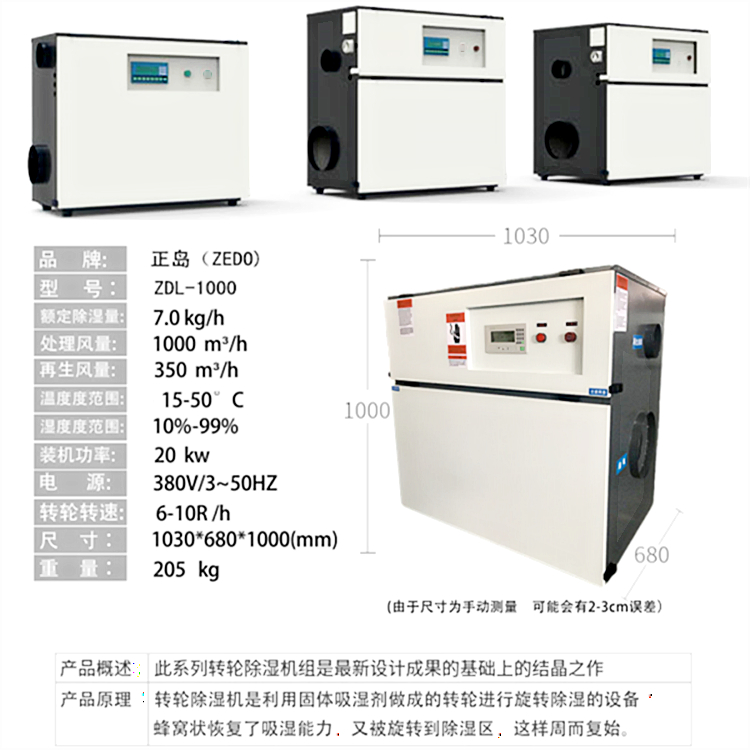 潔凈房轉輪除濕機 潔凈房轉輪除濕機
